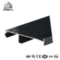 6000 series black anodized aluminum door threshold profile